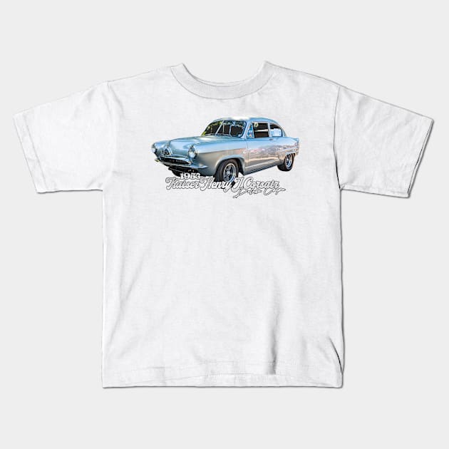 1953 Kaiser Henry J Corsair Deluxe Coupe Kids T-Shirt by Gestalt Imagery